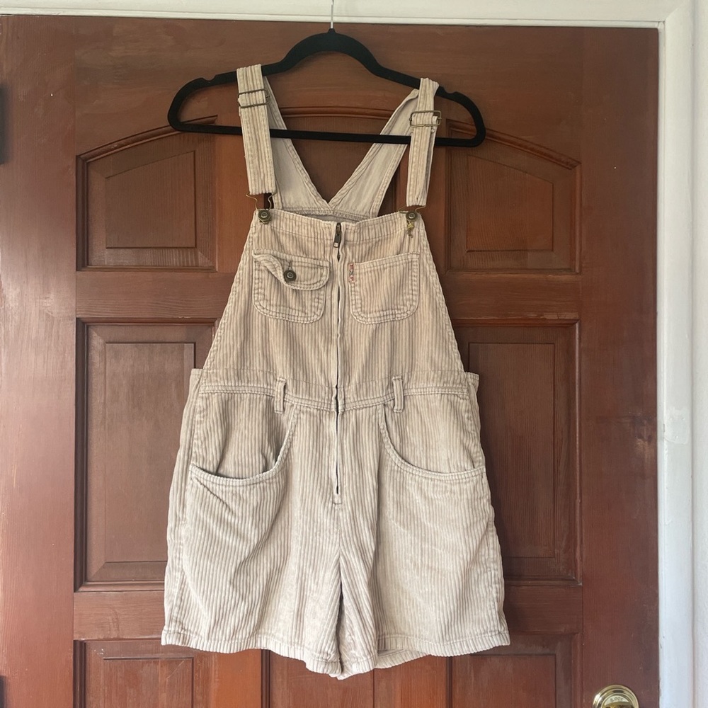 Vintage 90s corduroy overalls